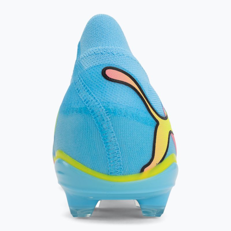 Scarpe da calcio PUMA Future 9 Match Advanced Level FG/AG puma white/blue glimmer/pink glimmer/yellow alert 6