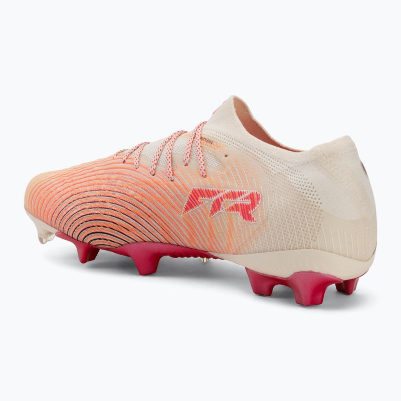 Scarpe da calcio PUMA Future 9 Ultimate Low FG sugared almond/puma white/ultra red/puma black 3