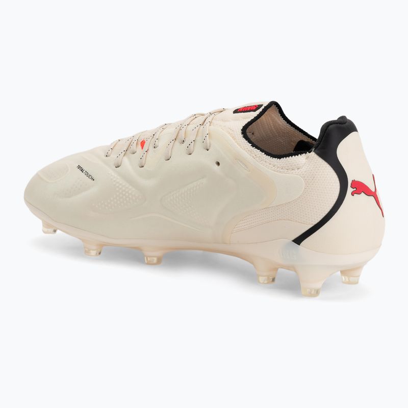 Scarpe da calcio PUMA King 20 Ultimate FG/AG sugared almond/puma black/ultra red 3