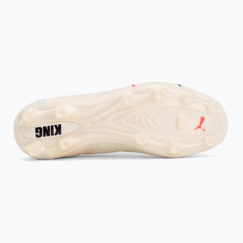 Scarpe da calcio PUMA King 20 Ultimate FG/AG sugared almond/puma black/ultra red 4