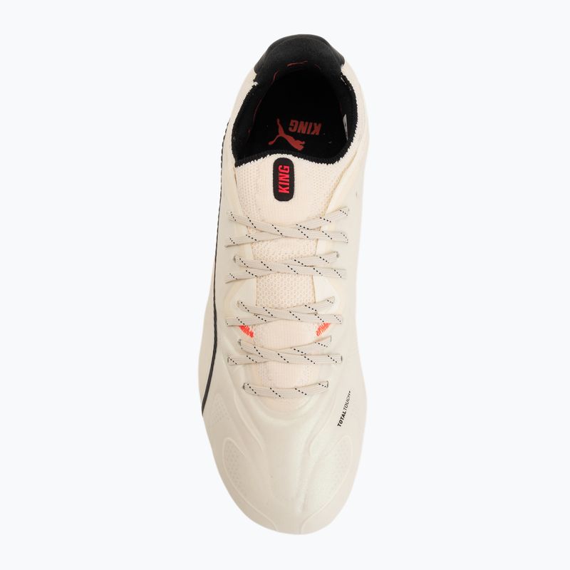 Scarpe da calcio PUMA King 20 Ultimate FG/AG sugared almond/puma black/ultra red 5