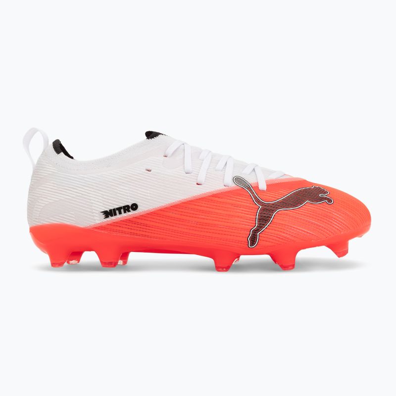 Scarpe da calcio bambino Puma Ultra Nitro 7 Ultimate FG/AG Jr ultra red/puma black/puma white 2