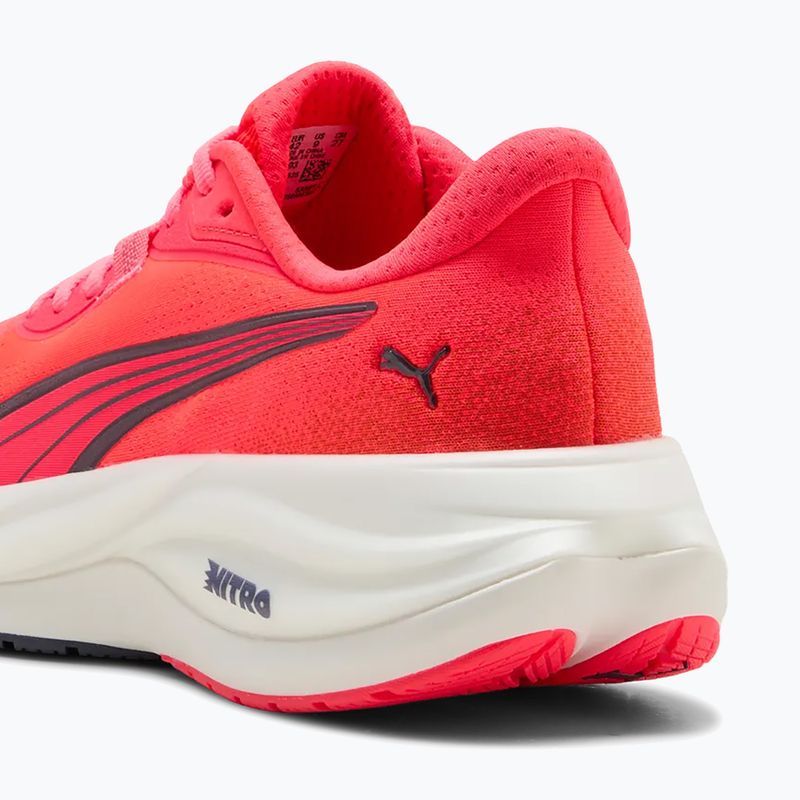 Scarpe da corsa Puma Electrify Nitro 5 ultra red/inky depths 6
