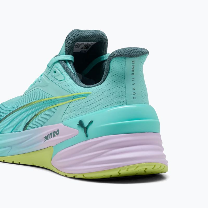 Scarpe da allenamento PUMA Activate Nitro TR Hyrox intense mint/light lavender/sunny lime/herb garden 6