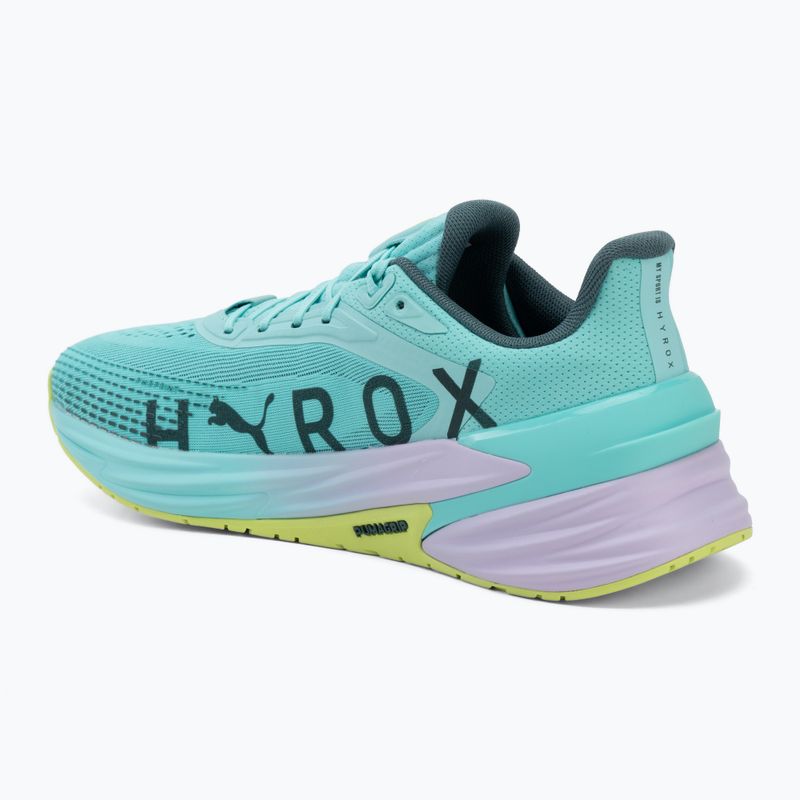 Scarpe da allenamento PUMA Activate Nitro TR Hyrox intense mint/light lavender/sunny lime/herb garden 3