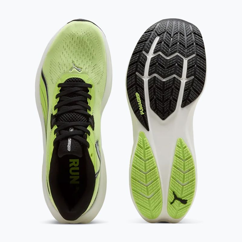 Scarpe da corsa Puma Electrify Nitro 5 sunny lime/puma black 3