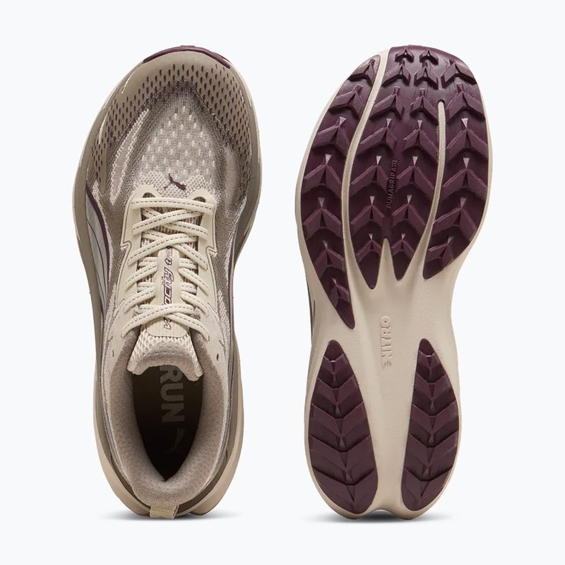 Scarpe da corsa donna Puma Velocity NITRO Trail silver fog/ruby 4