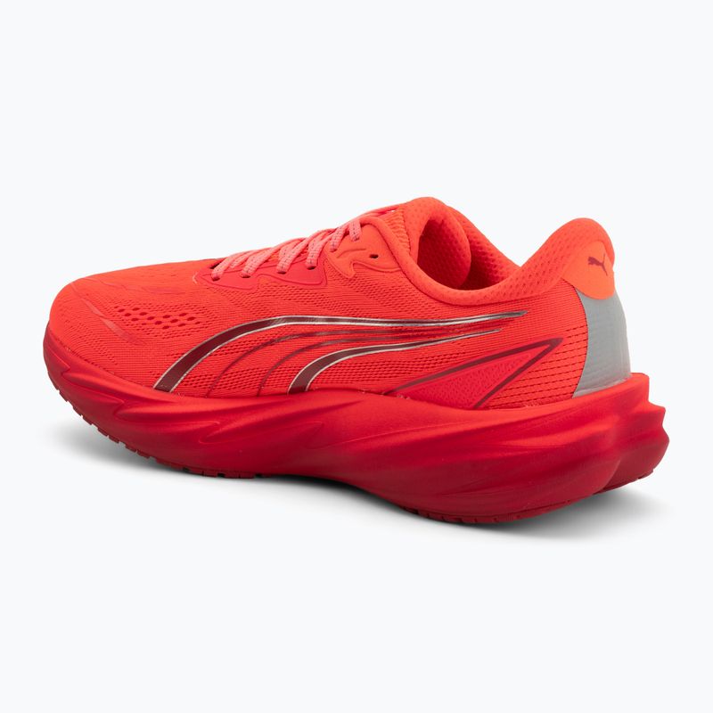 Scarpe da corsa uomo Puma Velocity Nitro 5 ultra red/red rhythm 3
