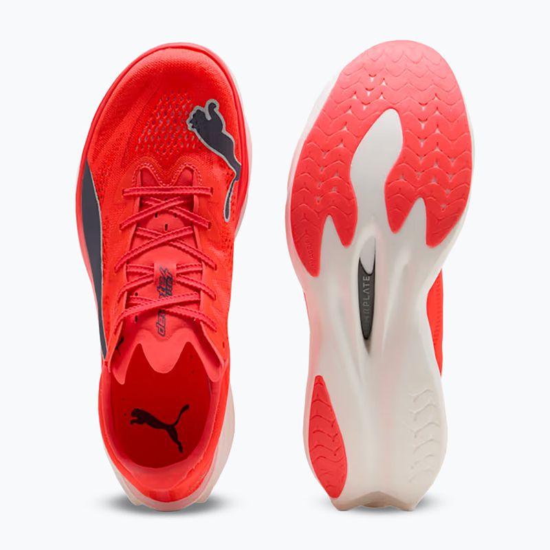 Scarpe da corsa uomo PUMA Deviate Nitro Elite 4 ultra red/inky depths 4