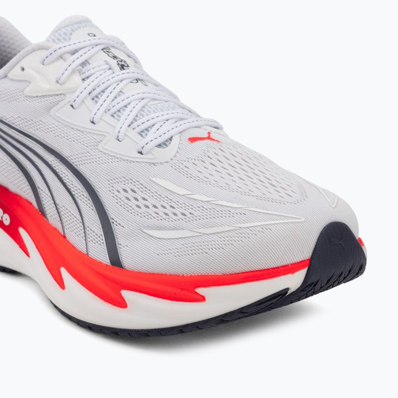 Scarpe da corsa uomo Puma Velocity Nitro 5 puma white/ultra red 7