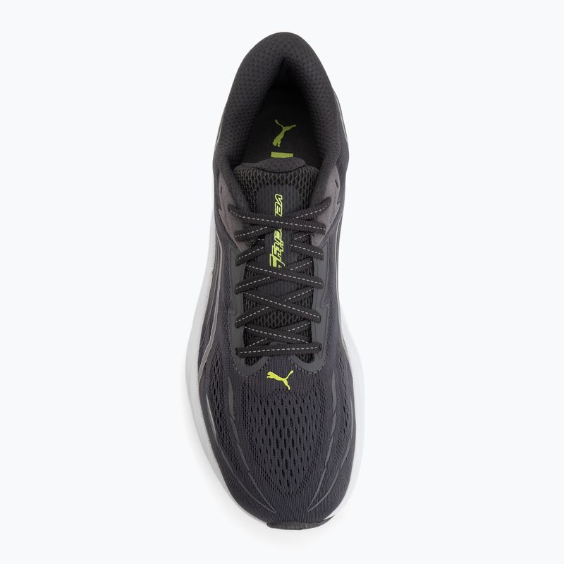 Scarpe da corsa uomo Puma Velocity Nitro 5 moody gray/sunny lime 5