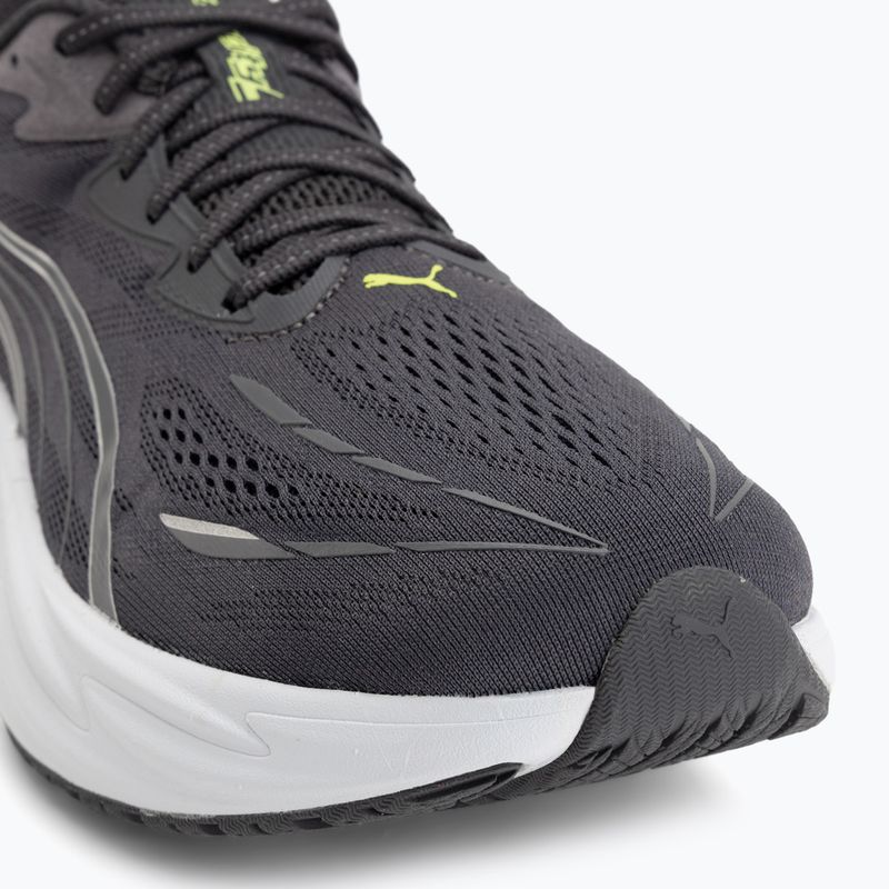 Scarpe da corsa uomo Puma Velocity Nitro 5 moody gray/sunny lime 7