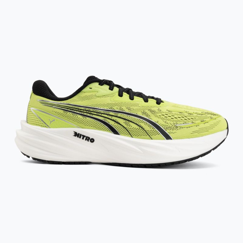 Scarpe da corsa uomo Puma Velocity Nitro 5 sunny lime/moody gray 2