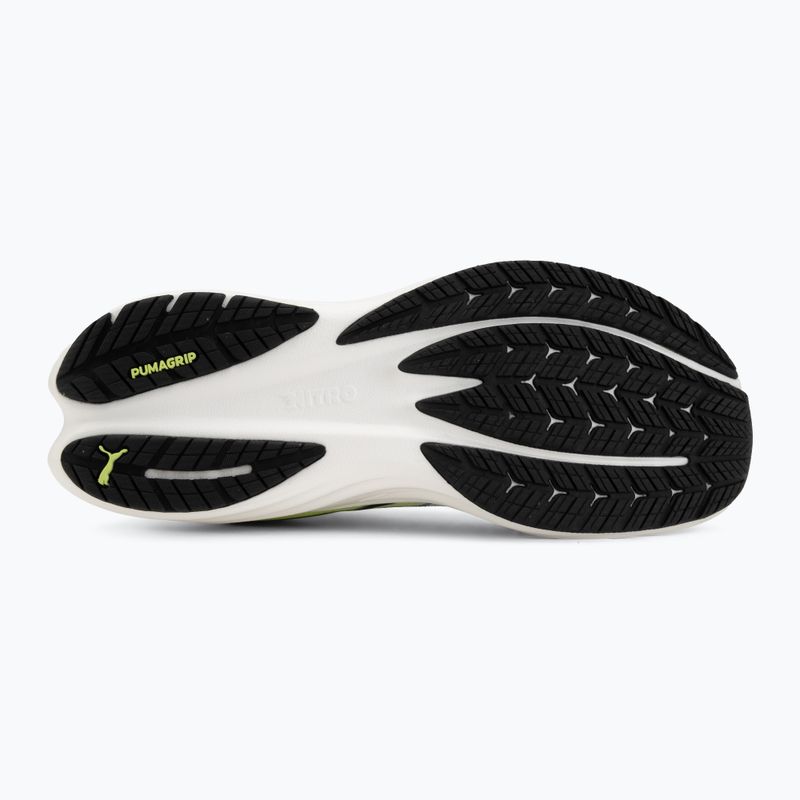 Scarpe da corsa uomo Puma Velocity Nitro 5 sunny lime/moody gray 4