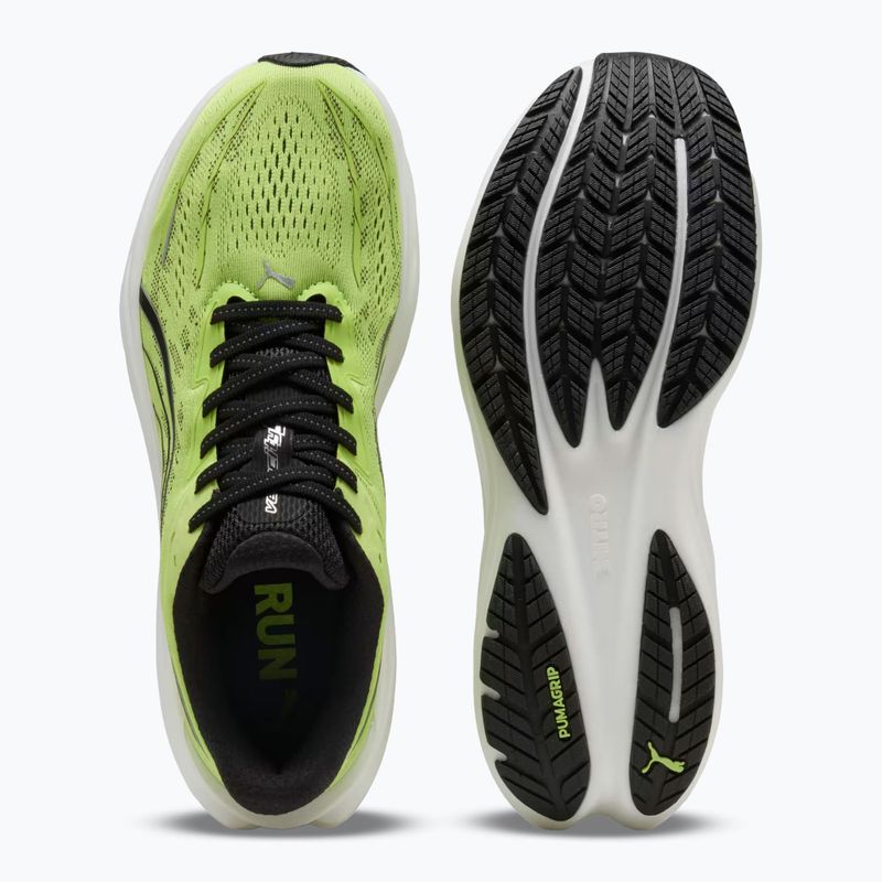 Scarpe da corsa uomo Puma Velocity Nitro 5 sunny lime/moody gray 5