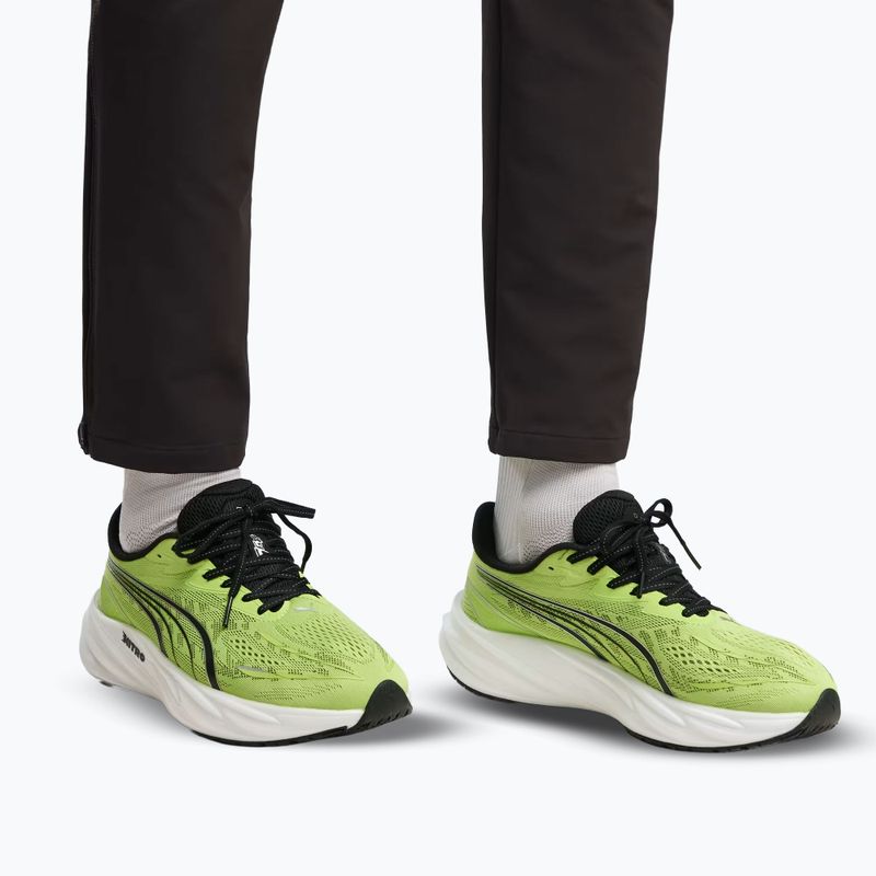 Scarpe da corsa uomo Puma Velocity Nitro 5 sunny lime/moody gray 7