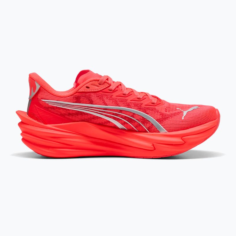 Scarpe da corsa donna PUMA Deviate Nitro 4 ultra red/puma silver 2
