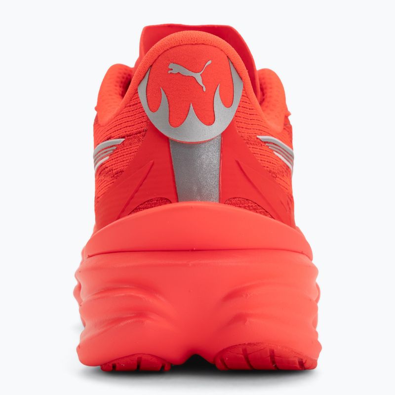 Scarpe da corsa donna PUMA Deviate Nitro 4 ultra red/puma silver 6