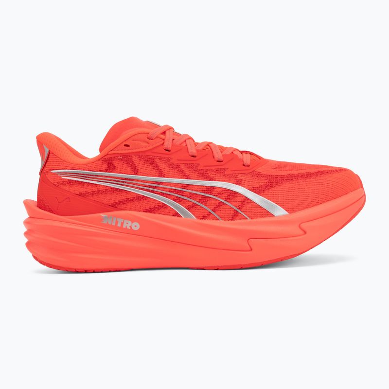 Scarpe da corsa uomo PUMA Deviate Nitro 4 ultra red/puma silver 2