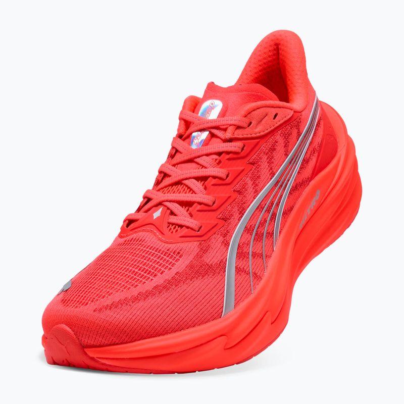 Scarpe da corsa uomo PUMA Deviate Nitro 4 ultra red/puma silver 4