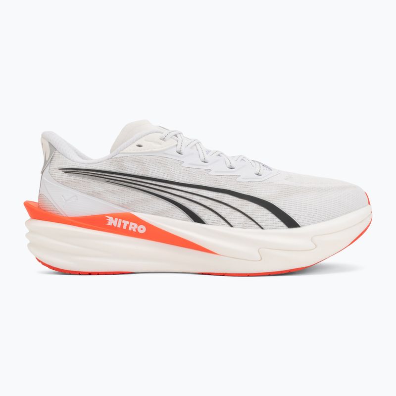 Scarpe da corsa uomo PUMA Deviate Nitro 4 puma white/ultra red 2