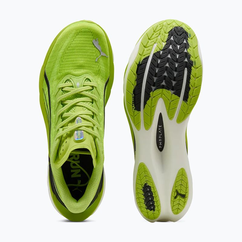 Scarpe da corsa uomo PUMA Deviate Nitro 4 sunny lime/puma black 4