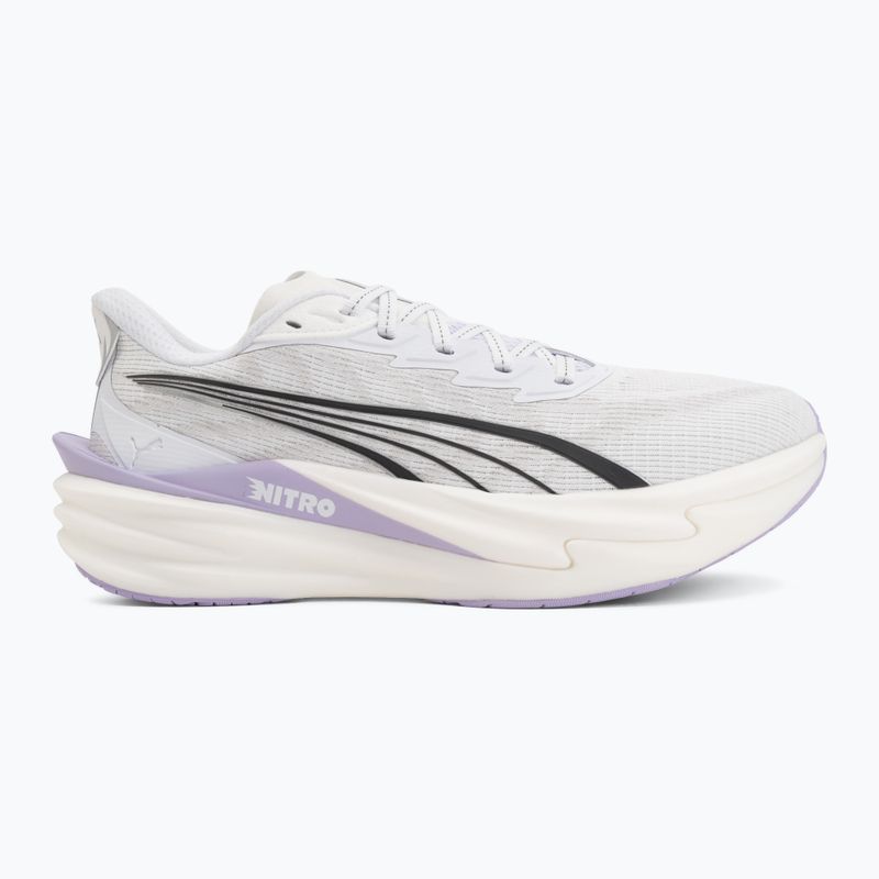 Scarpe da corsa donna PUMA Deviate Nitro 4 puma white/light lavender 2