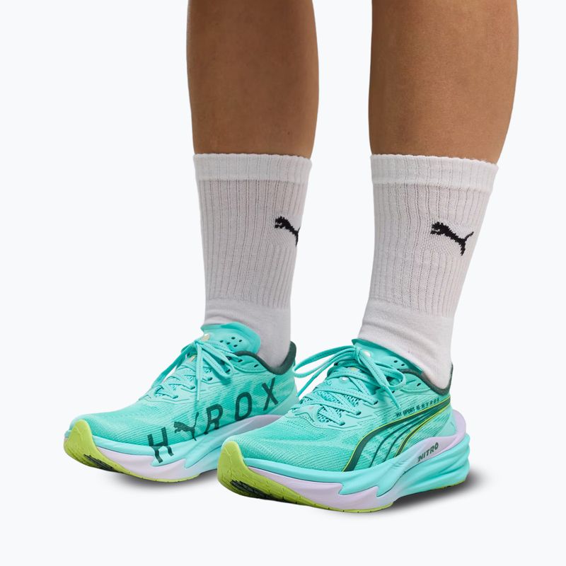 Scarpe da allenamento donna PUMA Deviate Nitro 4 X Hyrox intense mint/light lavender 7