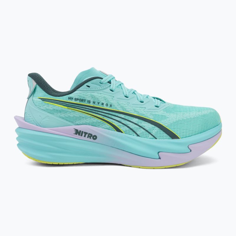 Scarpe da allenamento donna PUMA Deviate Nitro 4 X Hyrox intense mint/light lavender 2