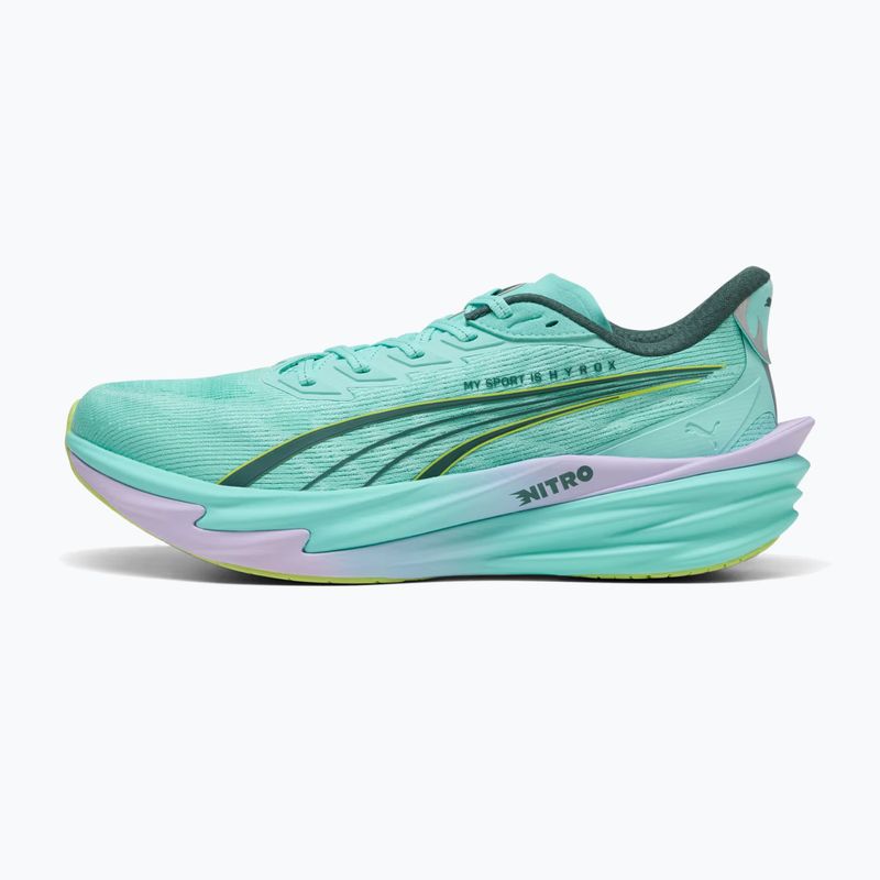 Scarpe da allenamento PUMA x HYROX Deviate Nitro 4 intense mint/light lavender 8