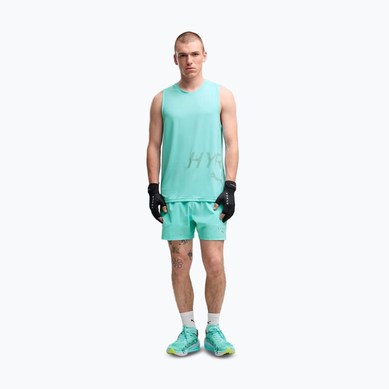 Scarpe da allenamento PUMA Deviate Nitro 4 X Hyrox intense mint/light lavender 8