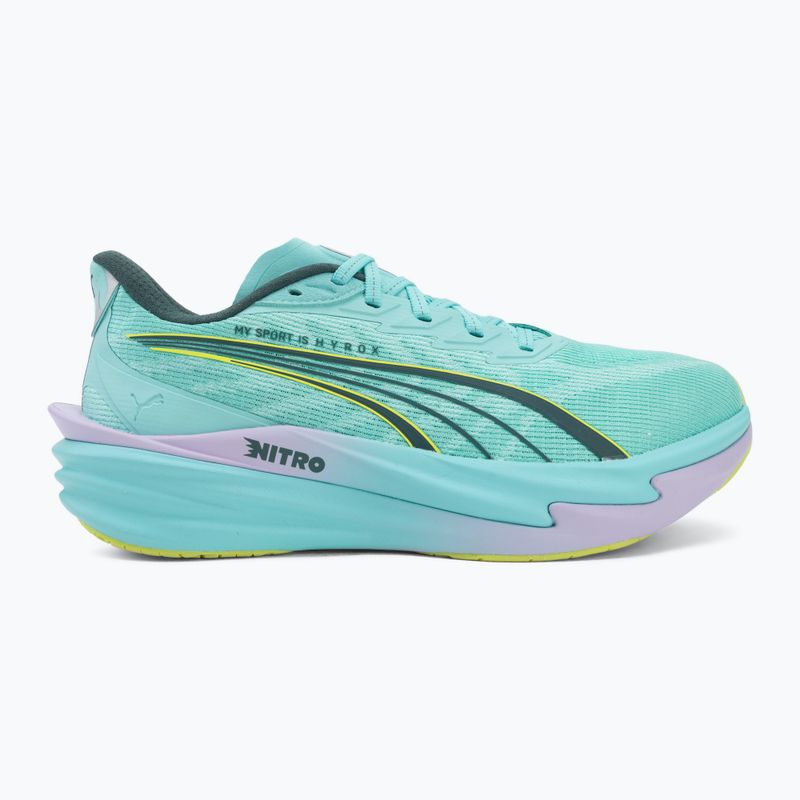 Scarpe da allenamento PUMA Deviate Nitro 4 X Hyrox intense mint/light lavender 2