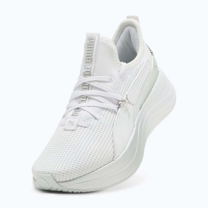 Scarpe da donna PUMA Softride Sabrina Polished Chrome puma white/silver mist/puma silver 4