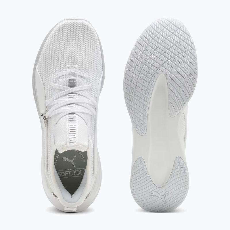 Scarpe da donna PUMA Softride Sabrina Polished Chrome puma white/silver mist/puma silver 5