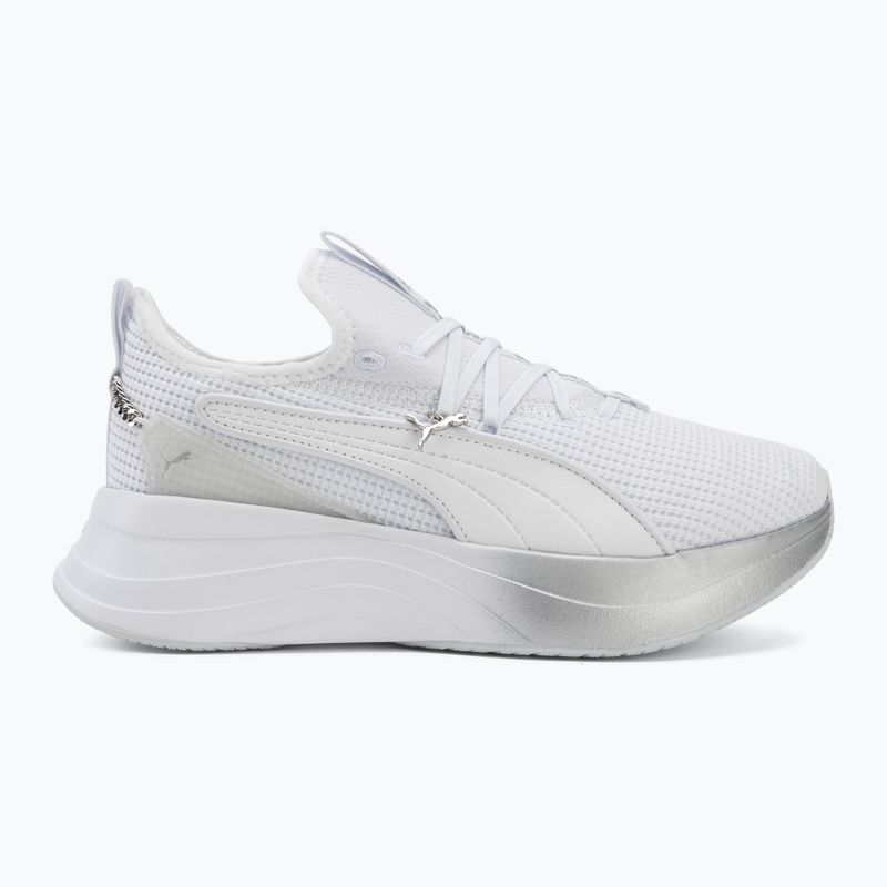Scarpe da donna PUMA Softride Sabrina Polished Chrome puma white/silver mist/puma silver 2