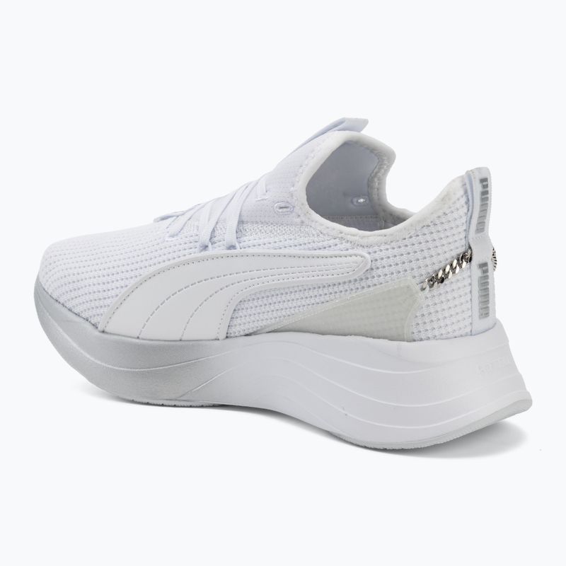 Scarpe da donna PUMA Softride Sabrina Polished Chrome puma white/silver mist/puma silver 3