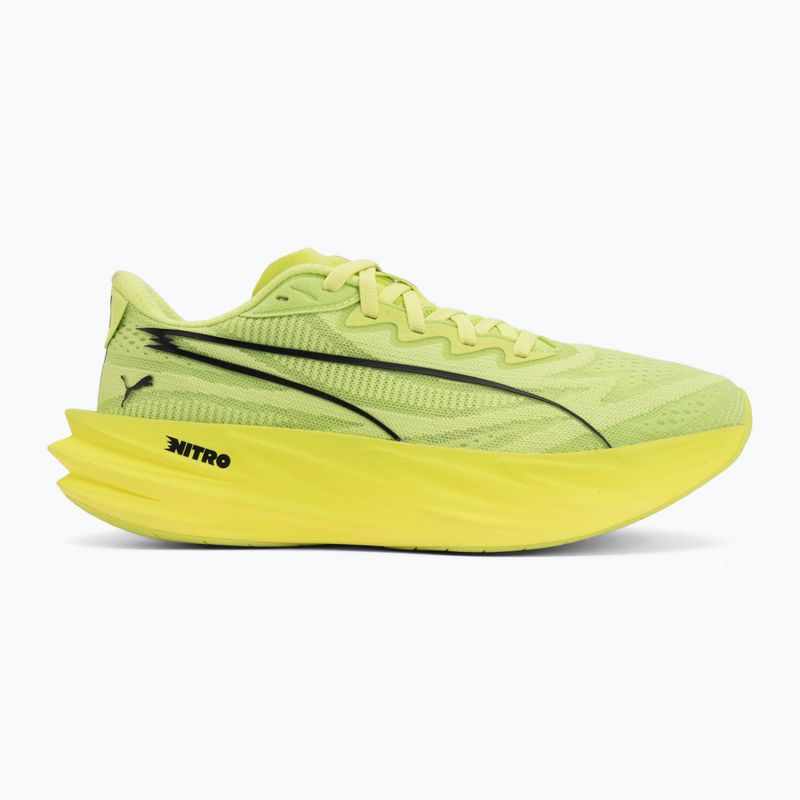Scarpe da corsa donna Puma Deviate Pure Nitro sunny lime 2
