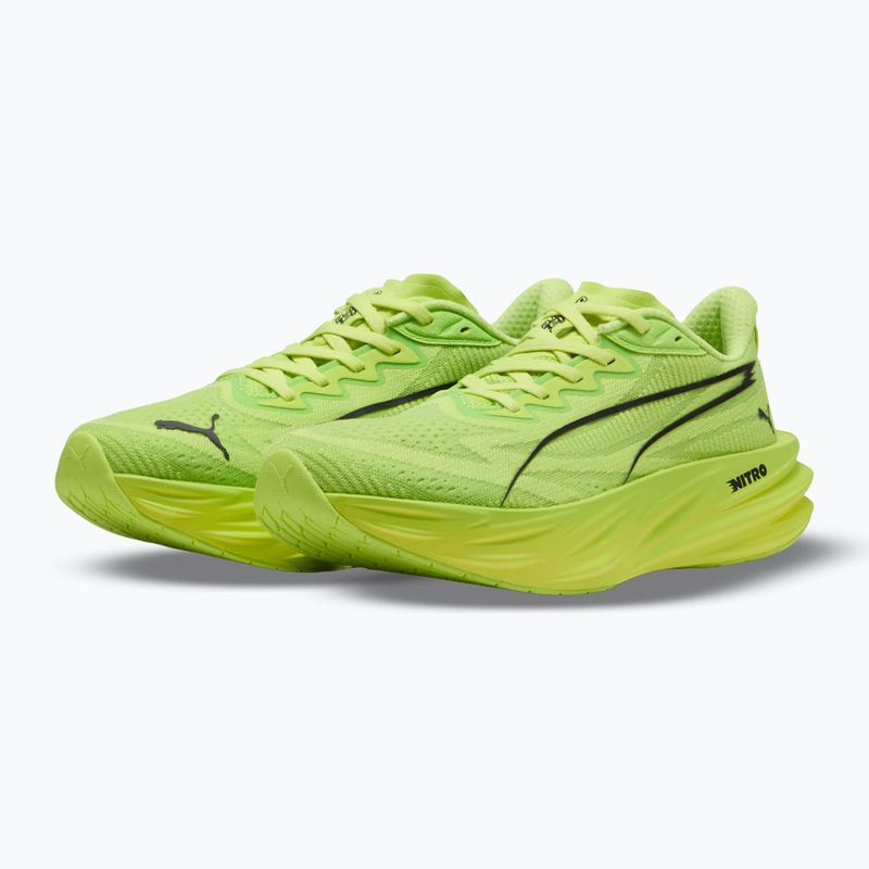 Scarpe da corsa donna Puma Deviate Pure Nitro sunny lime 4