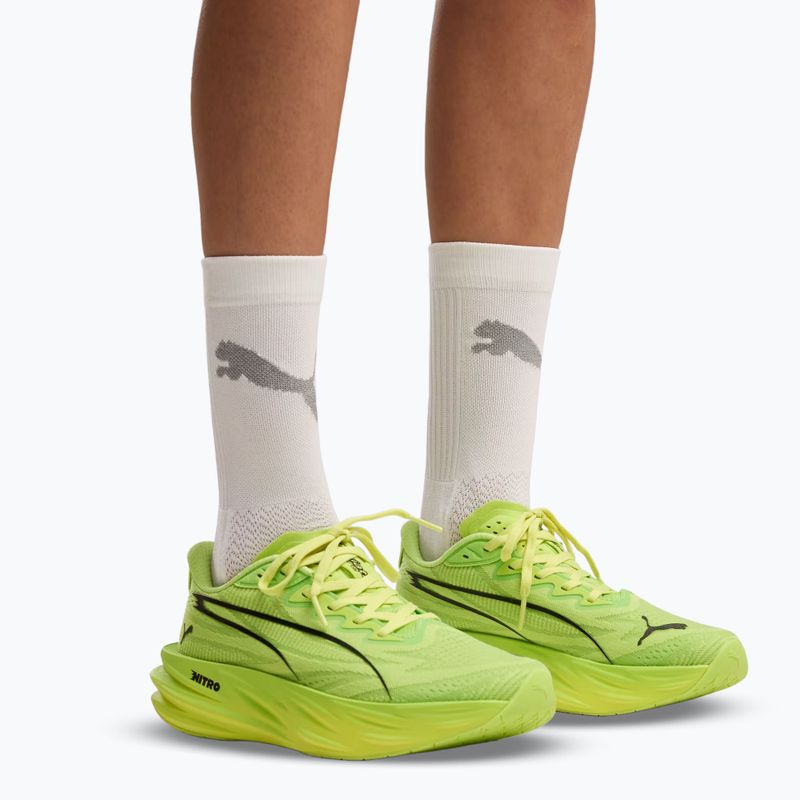 Scarpe da corsa donna Puma Deviate Pure Nitro sunny lime 7