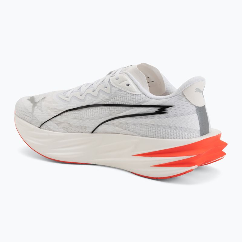 Scarpe da corsa uomo Puma Deviate Pure Nitro puma white/ultra red 3