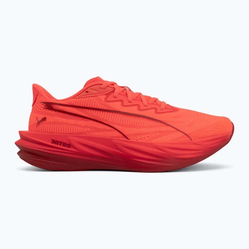 Scarpe da corsa uomo Puma Deviate Pure Nitro ultra red/red rhythm 2