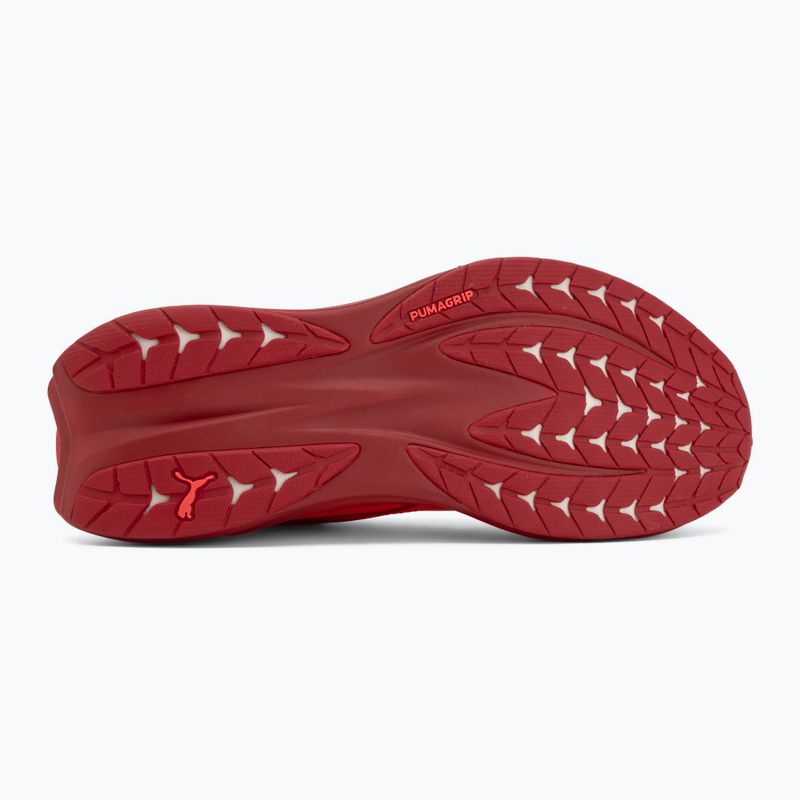 Scarpe da corsa uomo Puma Deviate Pure Nitro ultra red/red rhythm 4