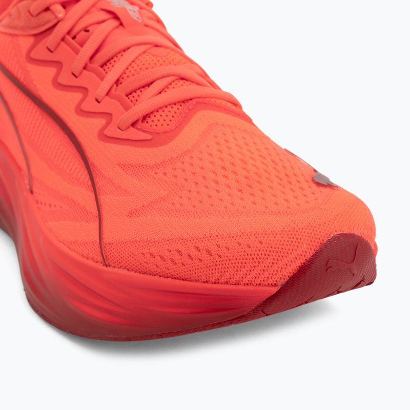 Scarpe da corsa uomo Puma Deviate Pure Nitro ultra red/red rhythm 7