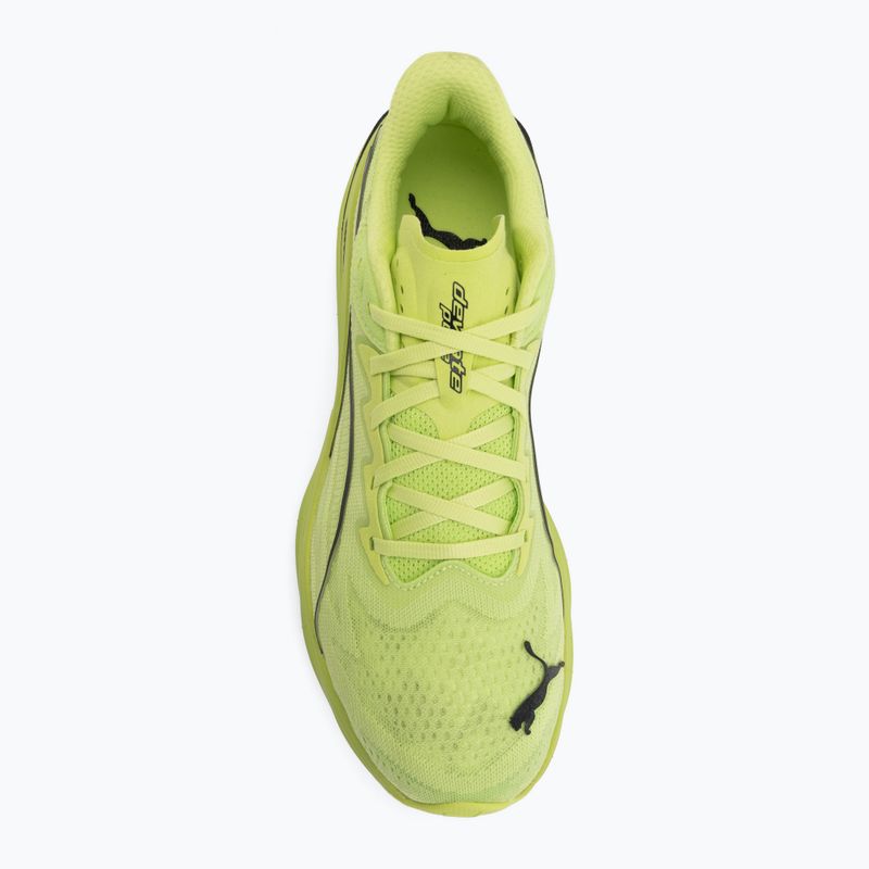 Scarpe da corsa uomo Puma Deviate Pure Nitro sunny lime/puma black 5