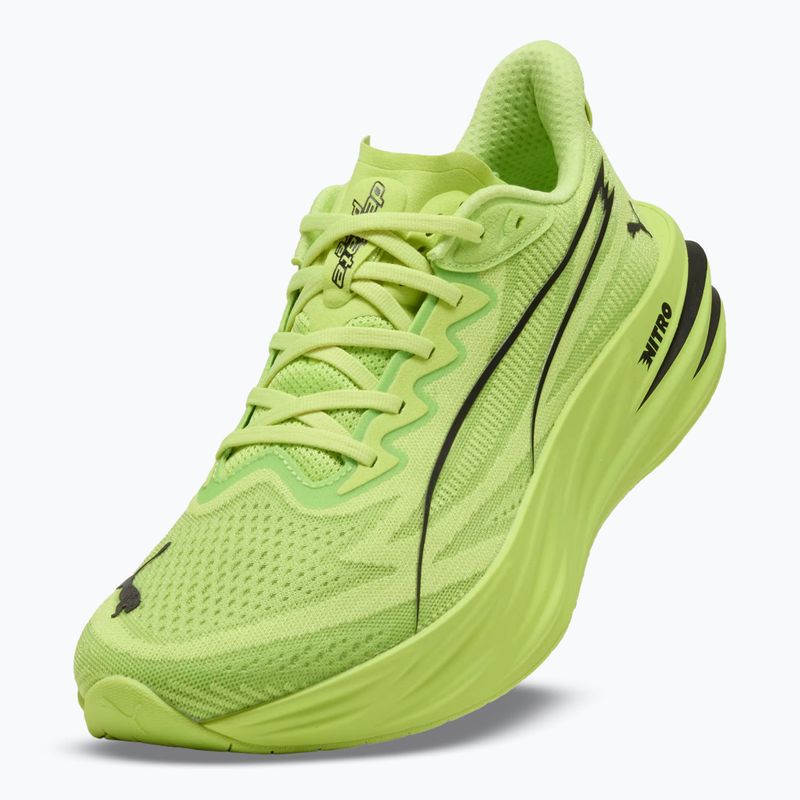 Scarpe da corsa uomo Puma Deviate Pure Nitro sunny lime/puma black 3