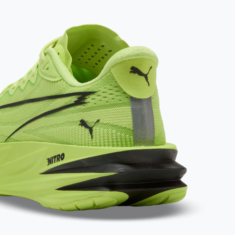 Scarpe da corsa uomo Puma Deviate Pure Nitro sunny lime/puma black 5