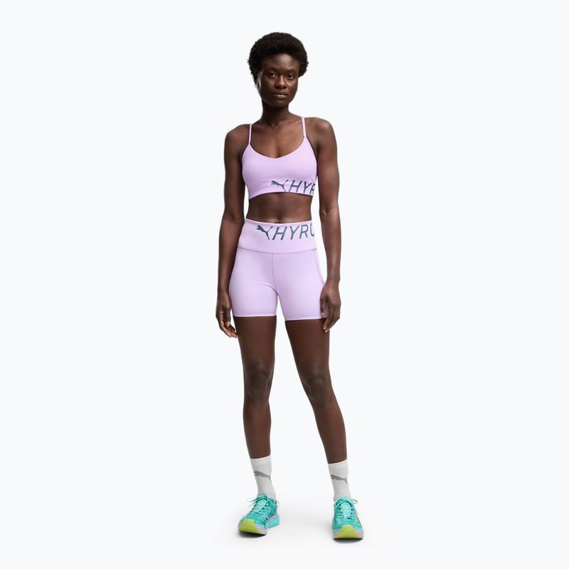 Reggiseno sportivo PUMA x HYROX Strappy Pwrmode light violet 3