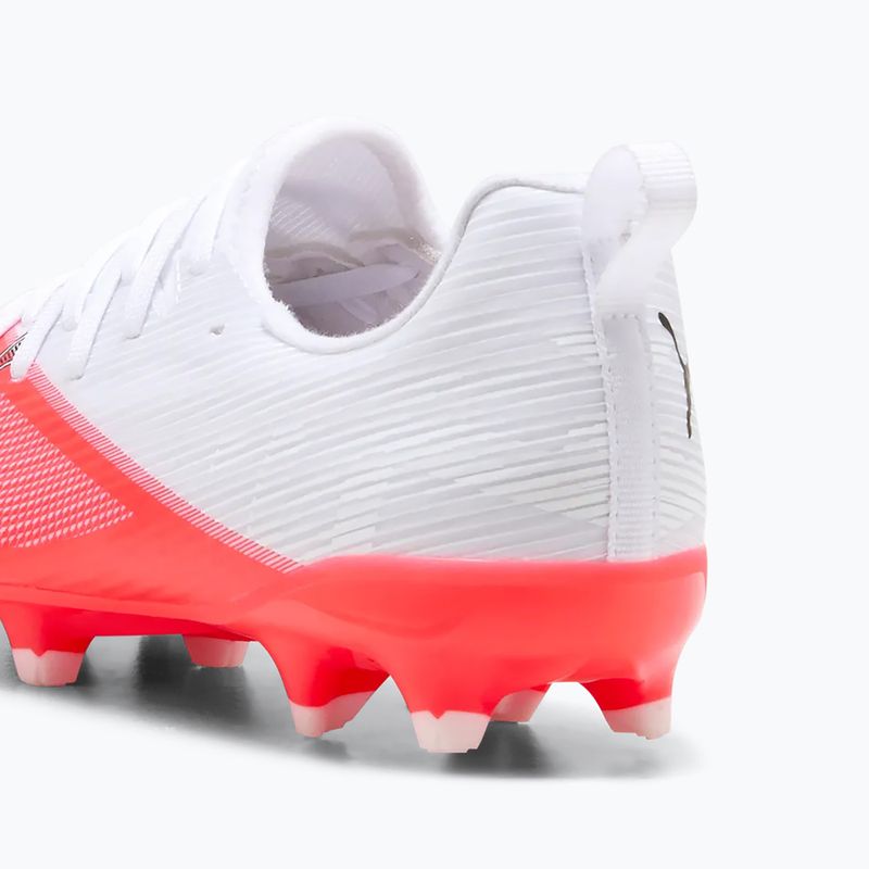 Scarpe da calcio bambino PUMA Ultra 7 Match FG/AG Jr ultra red/puma black/puma white 6