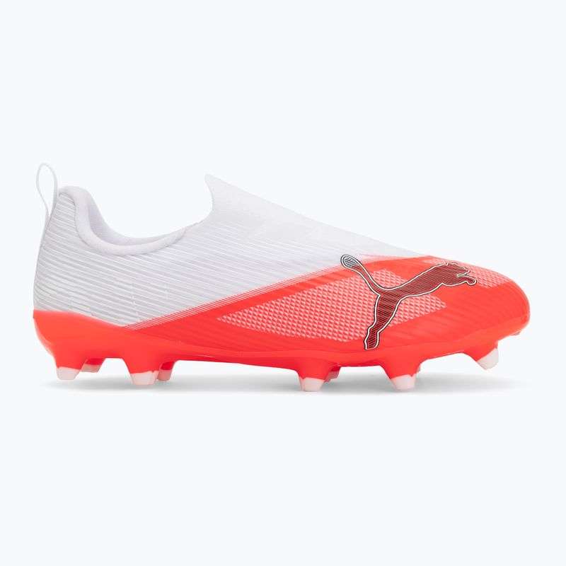 Scarpe da calcio bambino PUMA Ultra 7 Match LL FG/AG Jr ultra red/puma black/puma white 2
