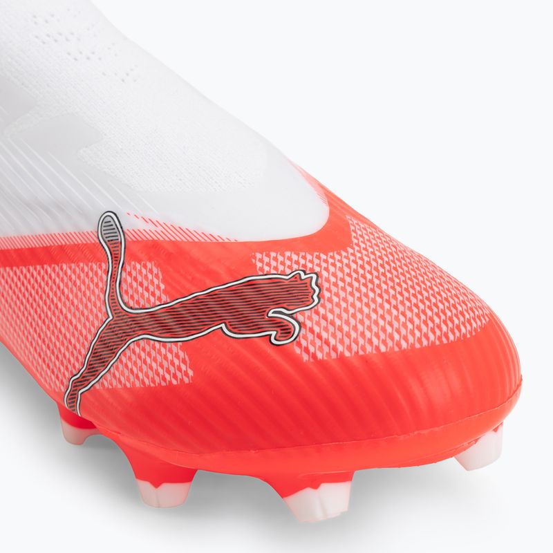 Scarpe da calcio bambino PUMA Ultra 7 Match LL FG/AG Jr ultra red/puma black/puma white 7